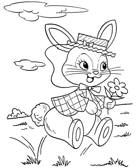 bunny coloring pages  coloring pages  kids