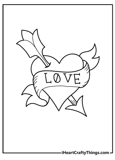 tattoos coloring pages