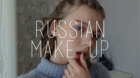 Russian Girl Shows Her Everyday Makeup Polina Kravchenko Youtube