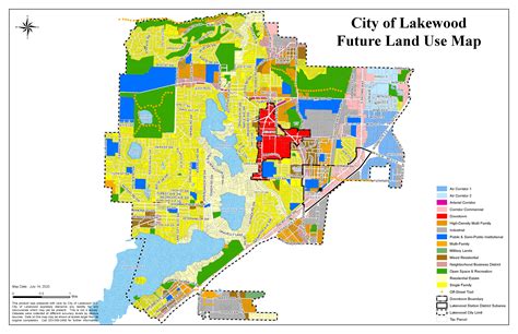 lakewood wa official zoning map  code zoningpoint