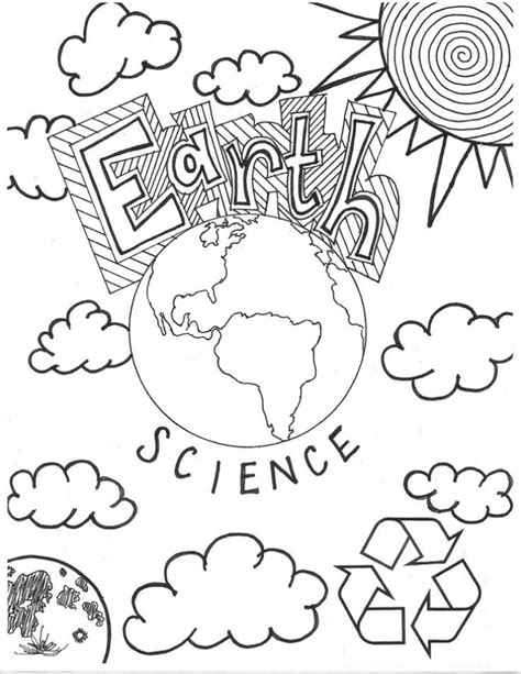 science coloring pages fg