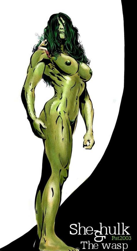 Rule 34 2003 2girls Avengers Female Female Only Green Skin Janet Van