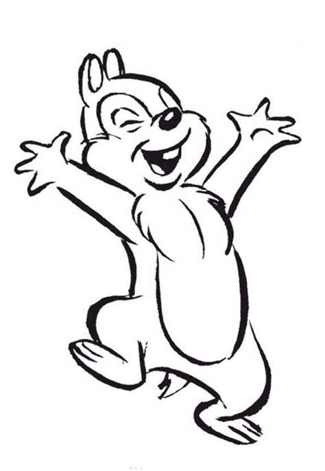chip   happy  chip  dale coloring page coloring sun