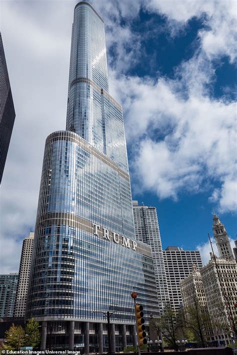 donald trump defends abandoning  chicago trump tower debts daily mail