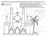 Mewarnai Ramadhan Sketsa Kartun Lomba Ramadan Masjid Ceria Asik Suasana Lebaran Terkini Kegiatan Sabtu Minggu Upin Ipin Sultan sketch template