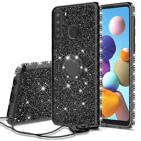 samsung galaxy  case glitter cute phone case girls  kickstandbling diamond rhinestone