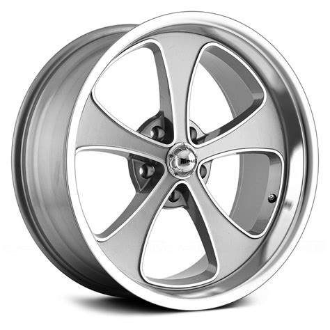 ridler  wheels gray  machined face  polished lip rims