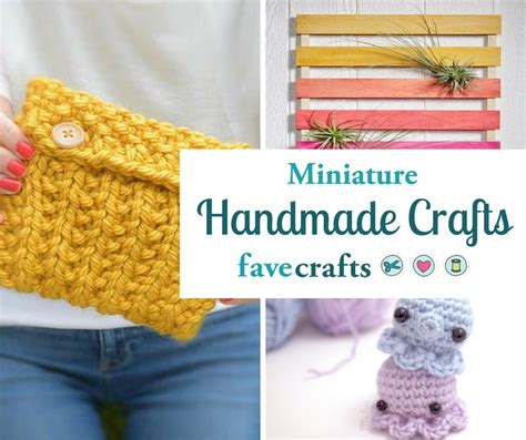 mini handmade craft ideas favecraftscom