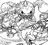 Skylanders Drill Sergeant Pages Coloring Fire sketch template