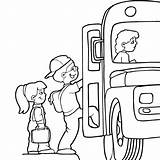 Escolar Convivencia Bullying Transportes Imagui Autobus Subiendo Autobús Francia Autobuses Normas Buses Imagen Txikis Bidasoa sketch template