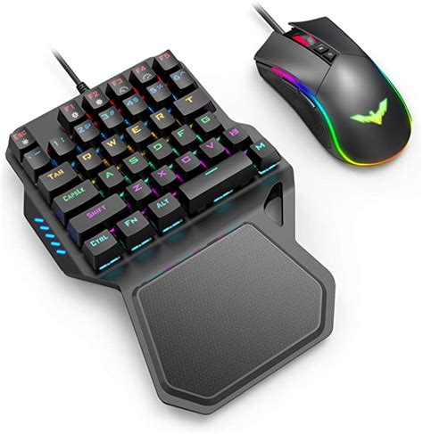 amazoncom havit  handed gaming keyboard  mouse combo  keys