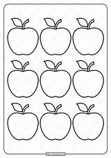 Fruits Cricut Coloringoo Printables sketch template