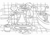 Caillou Coloring Pages Bathroom Kids Printable Dirty Cartoon Clean Color Sheets Room Para Colorear Coloringpagesfortoddlers Colouring Modern Fun Bestcoloringpagesforkids Choose sketch template