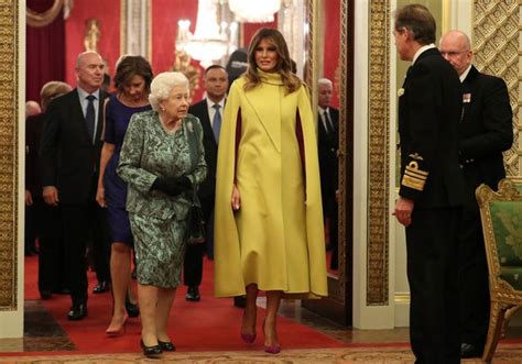 Trump Queen Elizabeth Kate Middleton All At Palace For