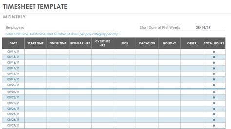 5 Timesheet Tracking Templates For Small Business Owners And 1