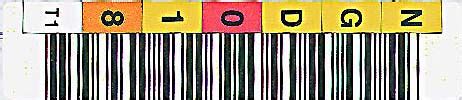 data cartridge labels