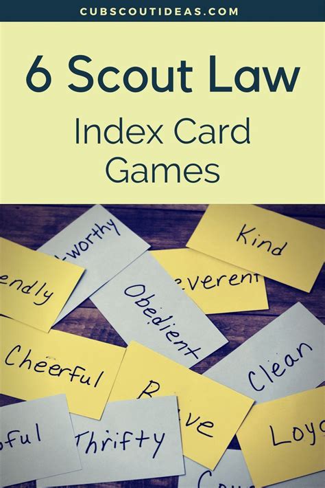 scooter law index card games   title  scooter law index
