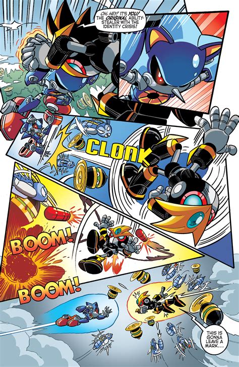 metal sonic vs gemerl archie sonic comics know your meme