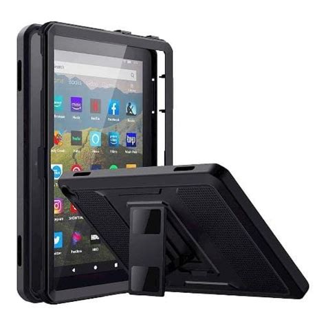 Saharacase Defense Protection Case For Amazon Fire Hd 8 2020 And F