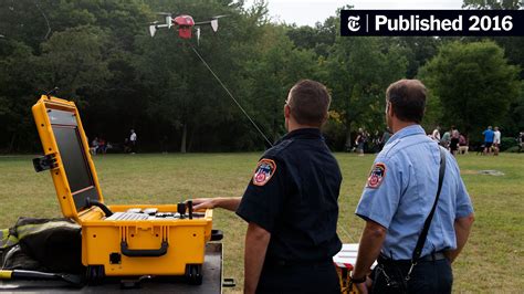york citys firefighting arsenal   include drones   york times