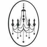 Candelabra Template Coloring sketch template
