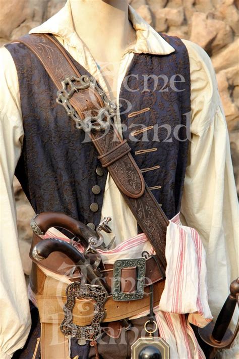 jack sparrow screen accurate leather pirate baldric etsy pirate