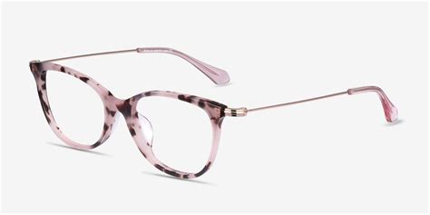 Idylle Cat Eye Pink Tortoise Glasses For Women Eyebuydirect
