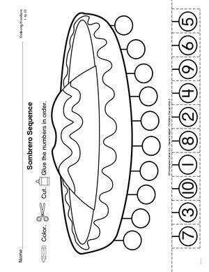 results  kindergarten worksheets cinco de mayo guest