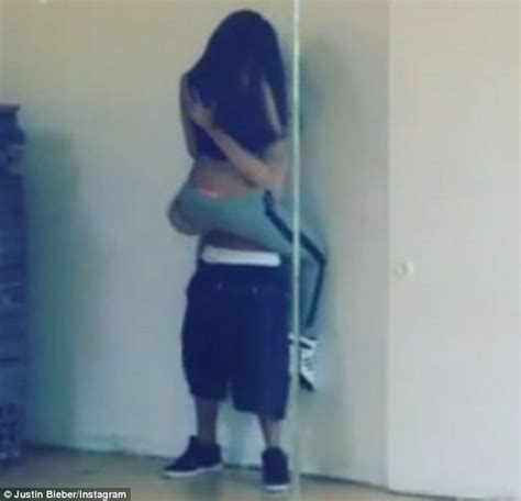 justin bieber posts sexy video of him grinding with selena gomez daily mail online