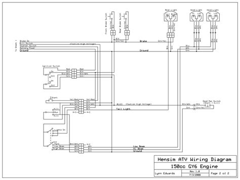 chinese   wheeler wiring diagram  wiring draw  schematic