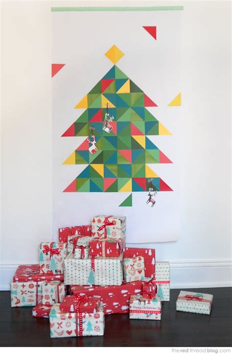 Paint Chip Christmas Tree Paint Sample Crafts Popsugar Smart Living