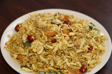 yummy delight   fried poha chivda recipe    poha chivda