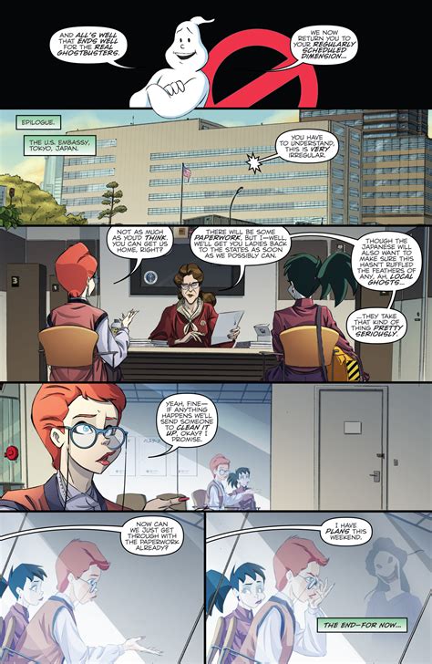 Read Online Ghostbusters Get Real Comic Issue 4