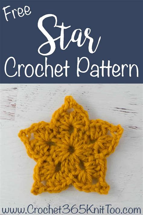 easy crochet star pattern crochet  knit