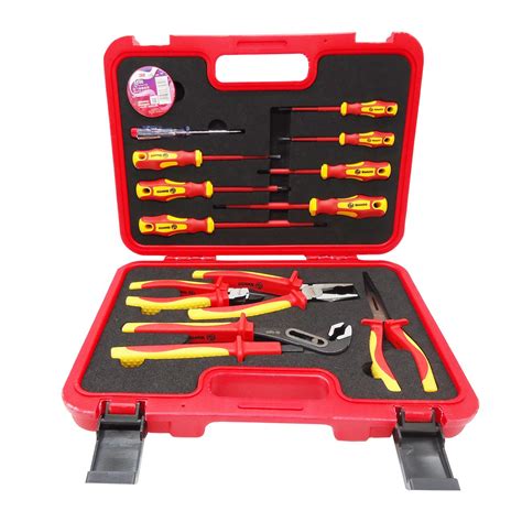 insulated tools set  piece  vde ruwoo  electrician electrical   ebay