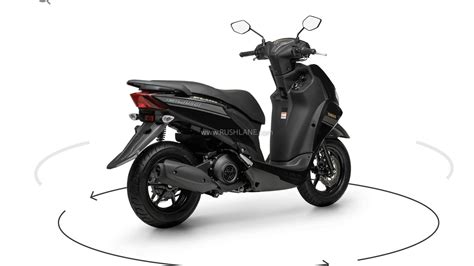 yamaha fluo cc scooter debuts smart key digital speedo