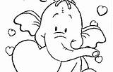 Heffalump Pages Coloring Getcolorings sketch template