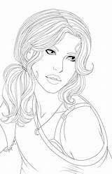 Coloring Pages Para Desenhos Deviantart Inked Pintar Sheets Drawings Colorir Adult Women Colouring Book Bree Com22 Adultos Recolor Color Books sketch template