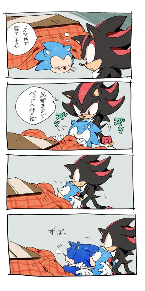 Shadow As Hes Pulling Classic Sonic Out C Mon Dude