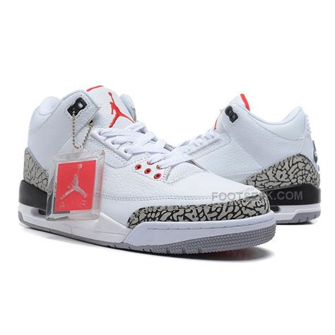 For Sale Air Jordan 3 Retro ’88 White Black Cement Grey Price 88 00