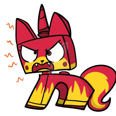 unikitty rage  xxninja pikachaoxx  deviantart