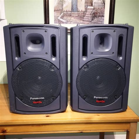 panasonic ramsa ws  full range pa speakers  sale canuck audio mart