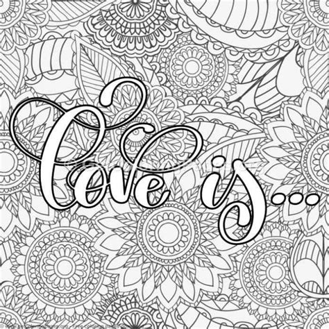 valentines lettering love  coloring pages love coloring pages