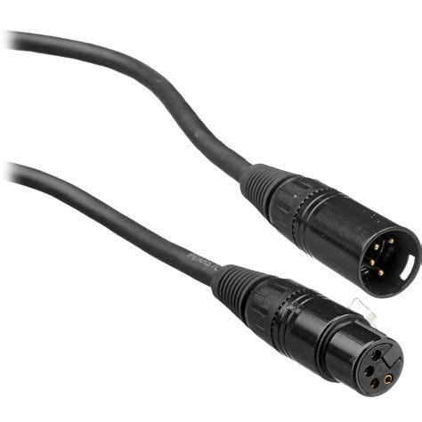 pearstone  pin xlr power cable male  female ft