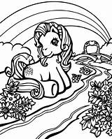 Little Coloring Poney Pages Kids Color Coloriage Pony Cute Colorier Christmas Book Printable sketch template