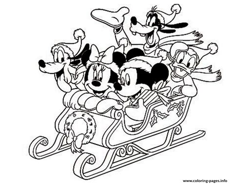 mickey  friends  winter disney bb coloring page printable