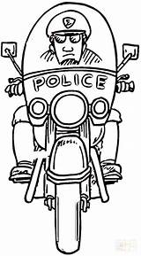 Policeman Coloringfolder sketch template