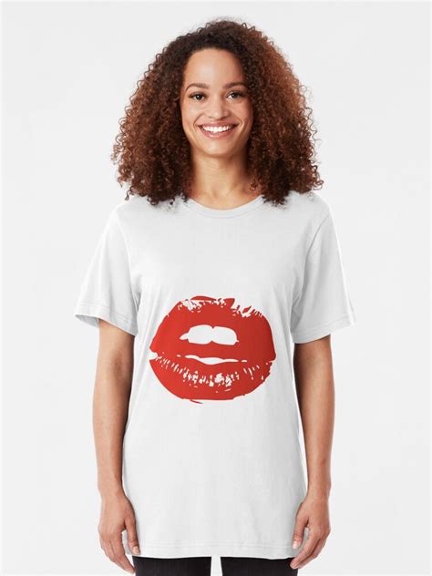 lips t shirt by higgzy redbubble
