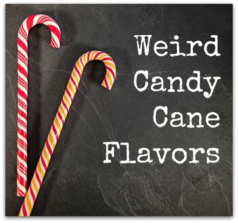 food trivia 12 weird candy cane flavors