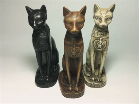 3beautiful amazing handmade ancient egyptian cat god bastet